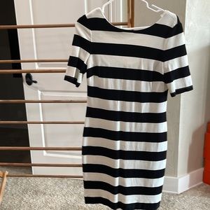 Black and white dress